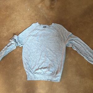 J. Crew Gray Crewneck Sweater Classic Design